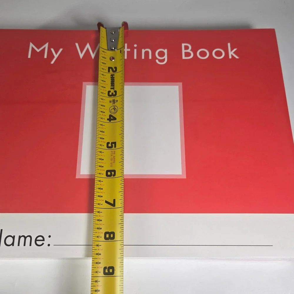 My Writing Book, Fountas and Pinnell LLI Heinemann Red Name Field